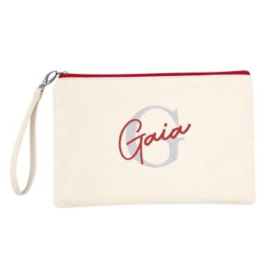 POCHETTE CON MANICO IN CANVA PERSONALIZZABILE