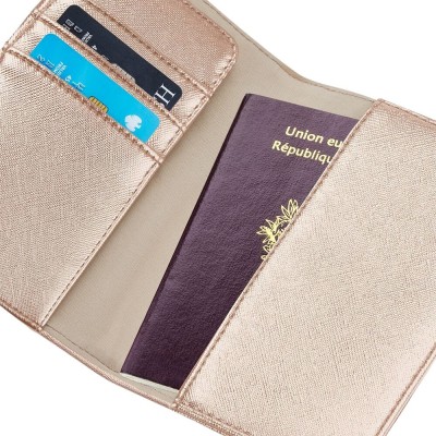 PORTA PASSAPORTO PERSONALIZZABILE CON RICAMO