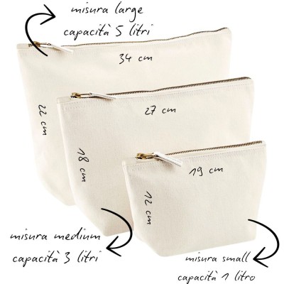 BEAUTY CASE IN NATURAL CANVAS | MONOGRAM