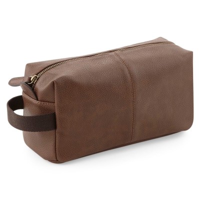 TROUSSE IN FAUX LEATHER FOR MEN