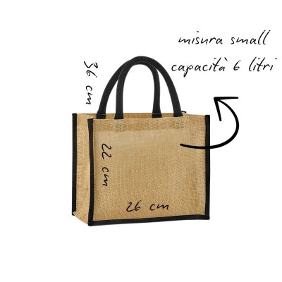 TOTE BAG IN JUTE