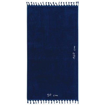 BEACH TOWEL IN VELOUR TERRY