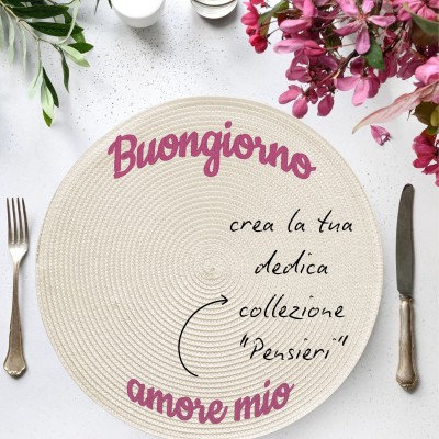 PLACEMENT AMERICAN-STYLE | PENSIERI: BUONGIORNO...