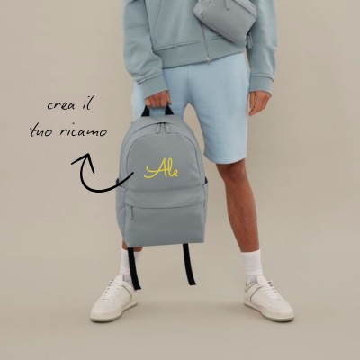 ZAINO IMPERMEABILE PERSONALIZZABILE CON RICAMO