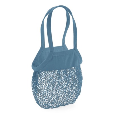 SHOPPER A RETE IN COTONE PERSONALIZZABILE
