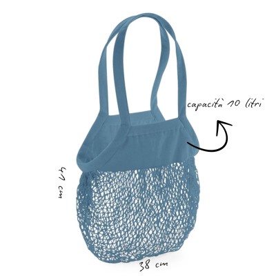 NET SHOPPER BAG IN ORGANIC COTTON