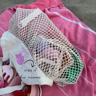 NET SHOPPER BAG IN ORGANIC COTTON