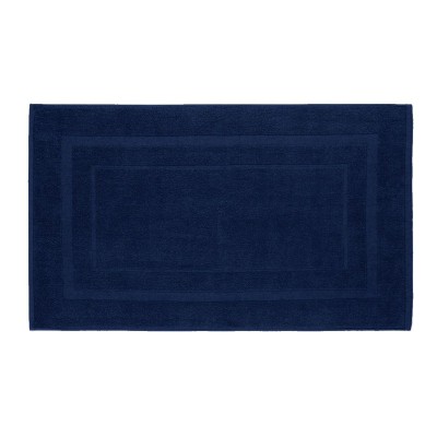 BATH MAT IN COTTON TERRY WITH EMBROIDERY