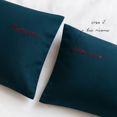 SET PILLOWCASES IN PREMIUM COTTON