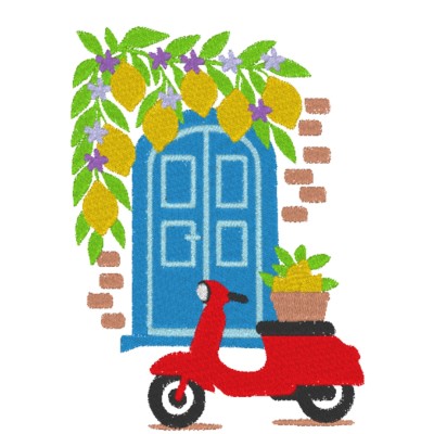 T-SHIRT IN ORGANIC COTTON| VESPA