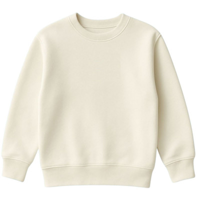 SWEATSHIRT IN COTTON FOR ADULTS | EMBROIDERY OUTLINE PHOTO