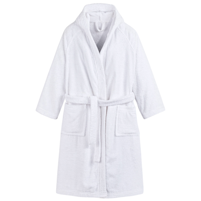 BATHROBE IN TERRY COTTON FOR ADULTS | PENSIERI: SUPER MAMMA