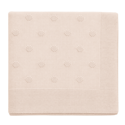 BLANKET IN ORGANIC COTTON YARN FOR BABIES