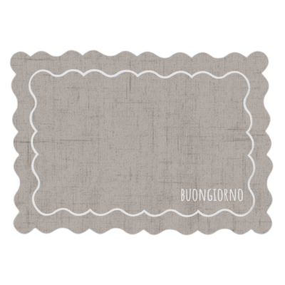 TOVAGLIETTA ANTIMACCHIA IN COTONE CON BORDO SMERLATO