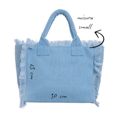 BAG IN CANVAS WITH FRINGES