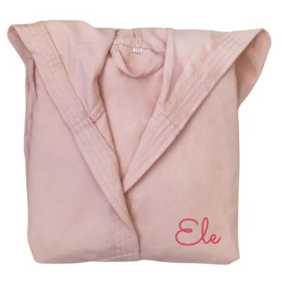 BATHROBE IN MICROFIBER FOR KIDS AND TEENS