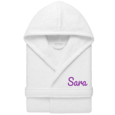 BATHROBE IN TERRY COTTON FOR BABIES