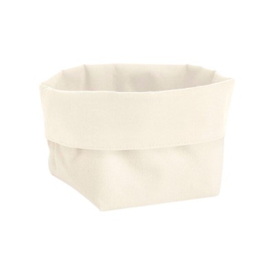 CESTO ORGANISER IN COTONE PERSONALIZZABILE CON RICAMO