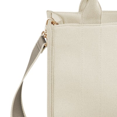 BAG MEDIUM IN TWILL WITH SHOULDER STRAP