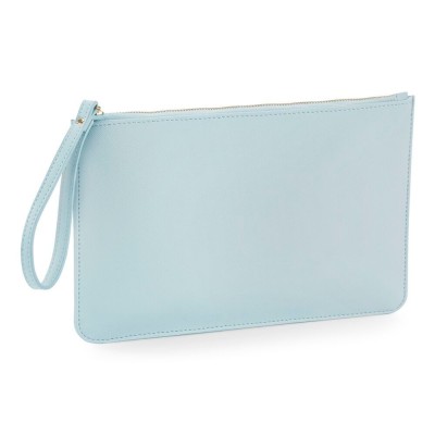 POCHETTE CON MANICO IN ECOPELLE PERSONALIZZABILE