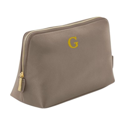 BEAUTY CASE IN FAUX LEATHER